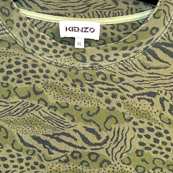 KENZO Leopard Sweatshirt size XL
